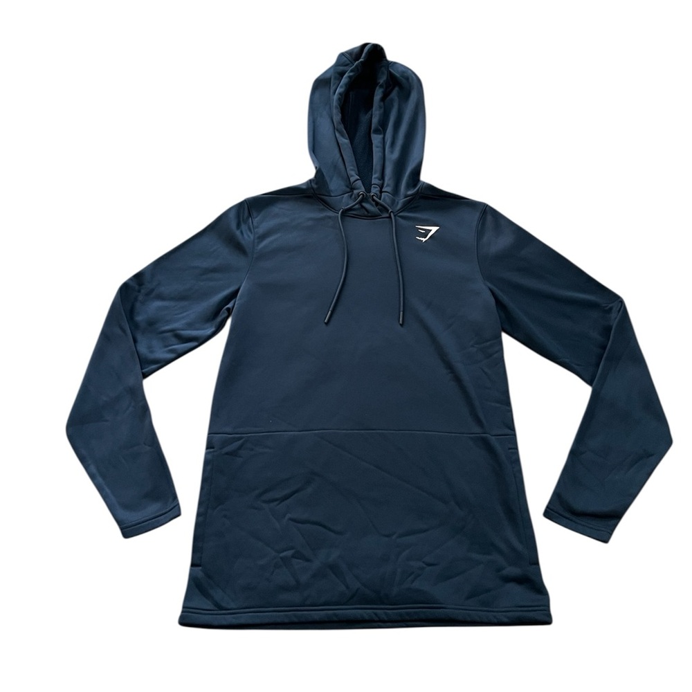 Gymshark Men’s Arrival Navy Blue Hoodie Sweatshirt Size S